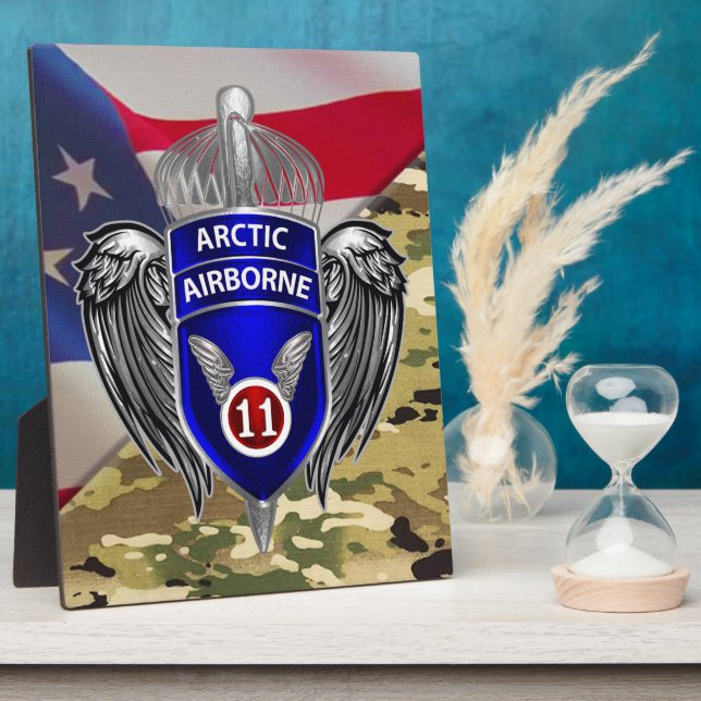 Placa Expositora 11.ª División Aerotransportada (Lado)