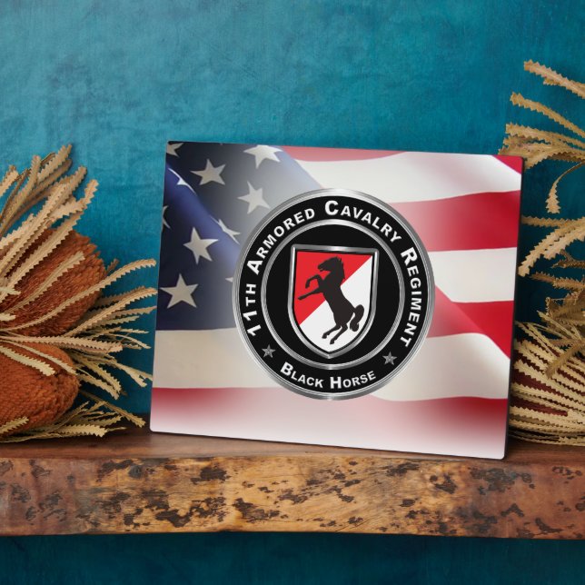 Placa Expositora 11.º Regimiento de Caballería Armada (Lado)