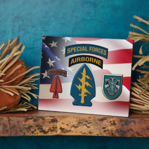 Placa Expositora 19.º Grupo de Fuerzas Especiales (AIRBORNE)