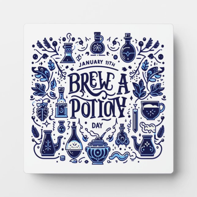 Placa Expositora 19 de enero - Brew a Potion Day (Frente)