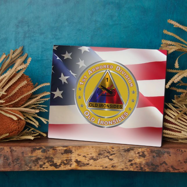 Placa Expositora 1.ª División Acorazada (Lado)