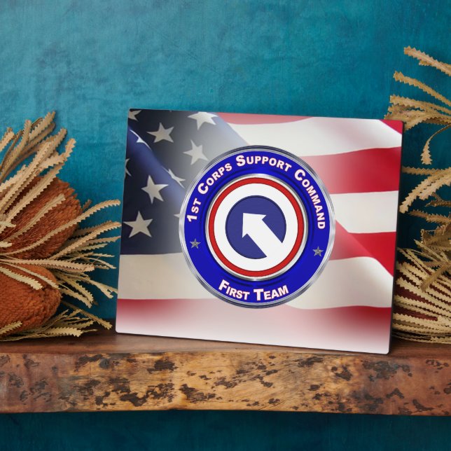 Placa Expositora 1.ᵉʳ Comando de Apoyo al Cuerpo (Lado)