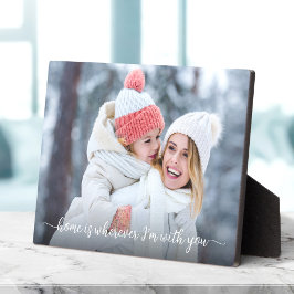 Placa Expositora 1 Página de inicio de la foto Estoy contigo Cita g