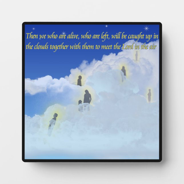 Placa Expositora 1 Tesalónica 4:17 (Frente)