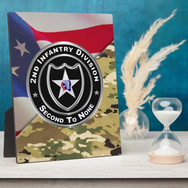 Placa Expositora 2ª División de Infantería (Lado)