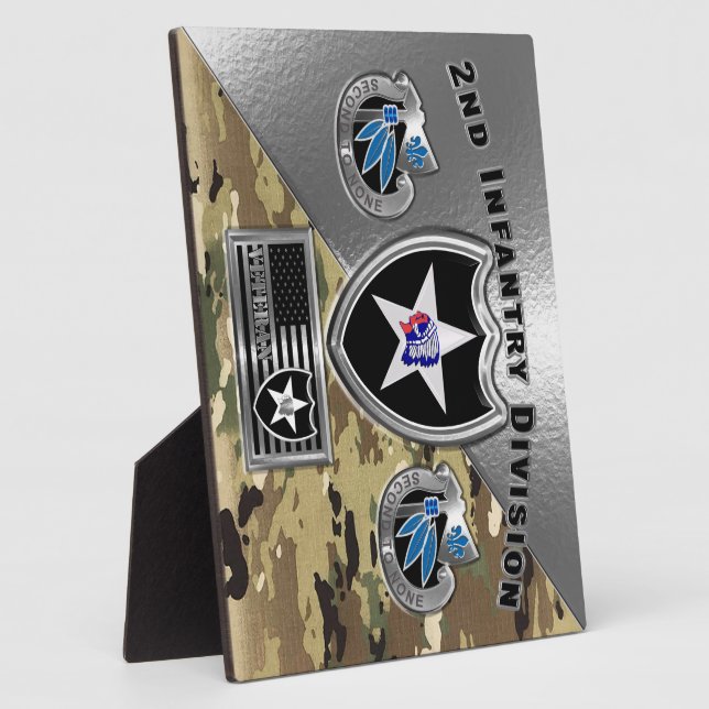 Placa Expositora 2ª División de Infantería (Lado)
