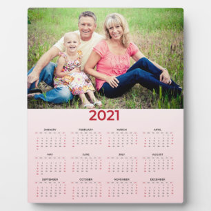 Placa Expositora 2021 Calendar Photo Plaque