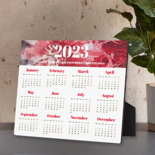 Placa Expositora 2023 Business Calendar Easel