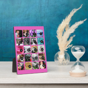 Placa Expositora 20 imágenes hacen tu álbum de fotos al estilo de I