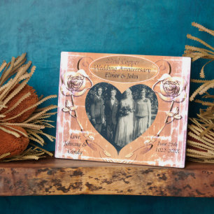 Placa Expositora 22º Aniversario de Bodas de Cobre  