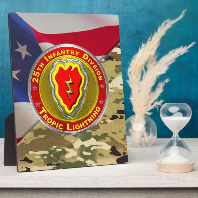 Placa Expositora 25ª División de Infantería  (Lado)