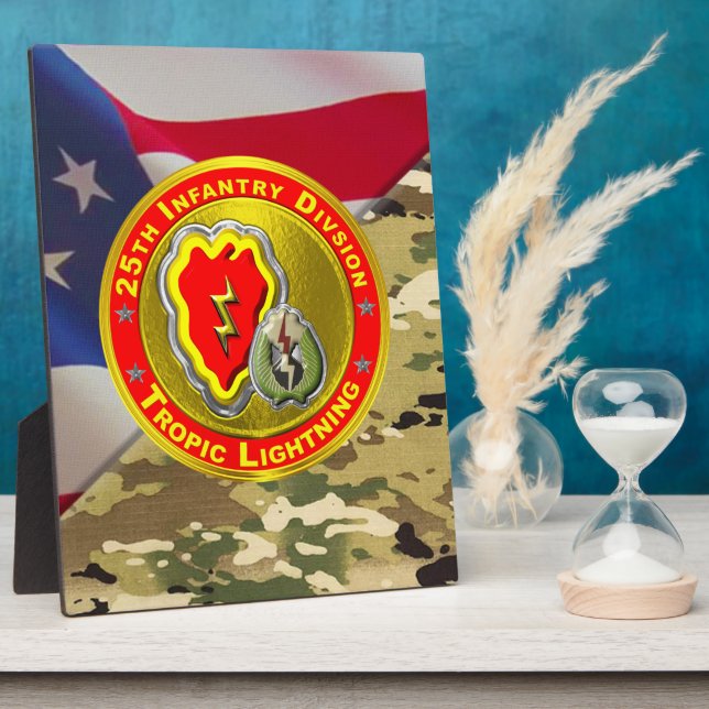 Placa Expositora 25ª División de Infantería  (Lado)