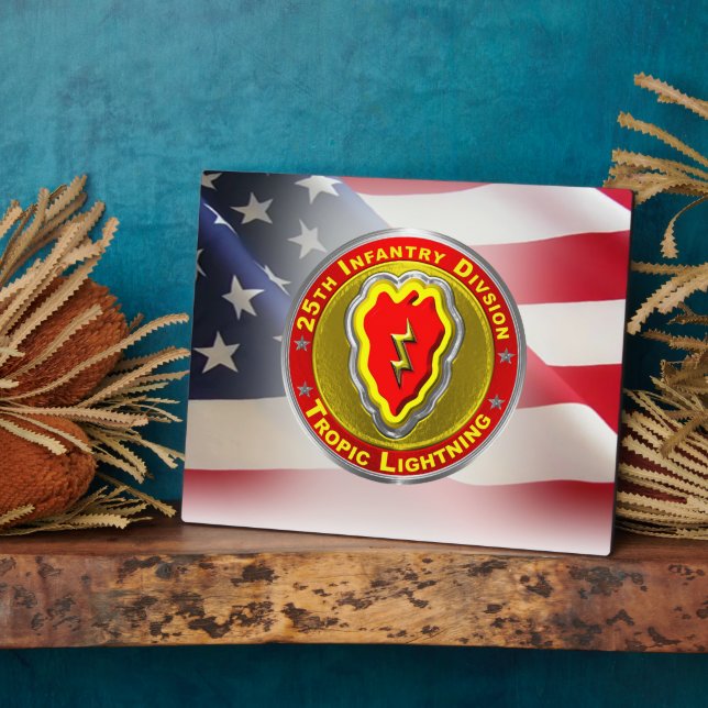 Placa Expositora 25.ª División de Infantería (Lado)