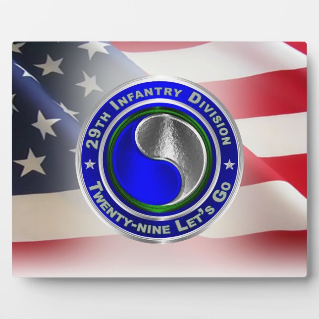Placa Expositora 29.ª División de Infantería (Frente)