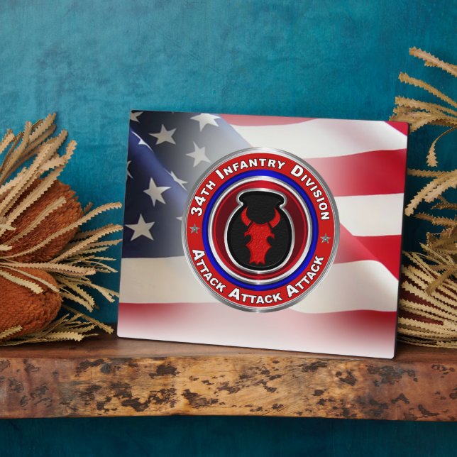 Placa Expositora 34.ª División de Infantería (Lado)