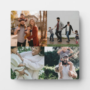 Placa Expositora 4 Collage Personalizado personalizado fotográfico