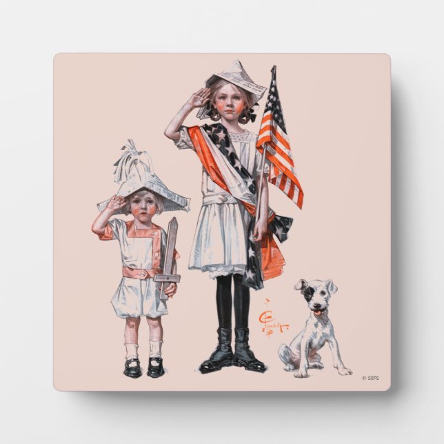 Placa Expositora 4 de julio (Frente)