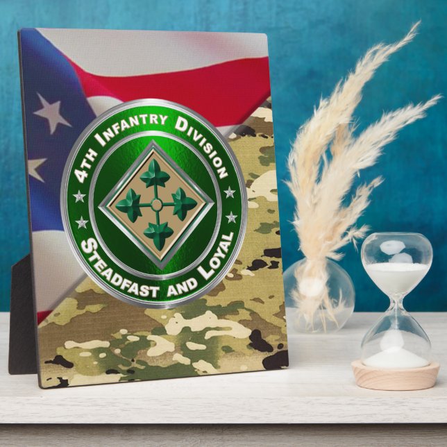 Placa Expositora 4ta División de Infantería (Lado)