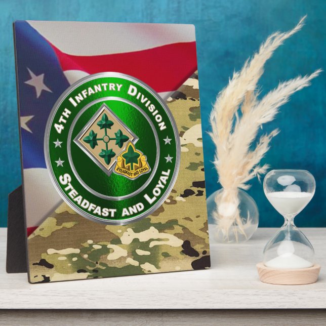 Placa Expositora 4ta División de Infantería  (Lado)
