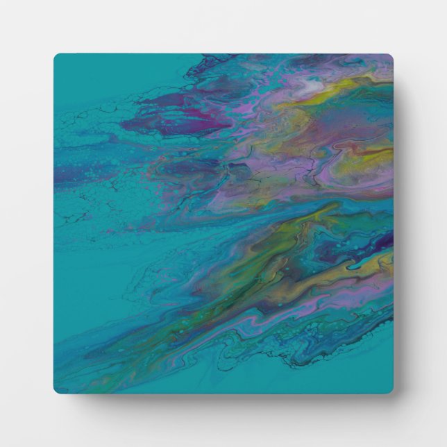 Placa Expositora 5.25" x 5.25" Tabletop Artwork Plaque (Frente)