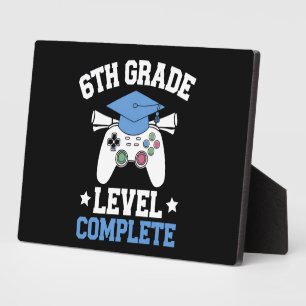 Placa Expositora 6.º Graduación de juegos completos de nivel 6