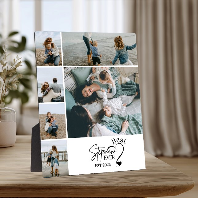Placa Expositora 6 Best Stepmom Ever Custom Photo Collage  (Subido por el creador)