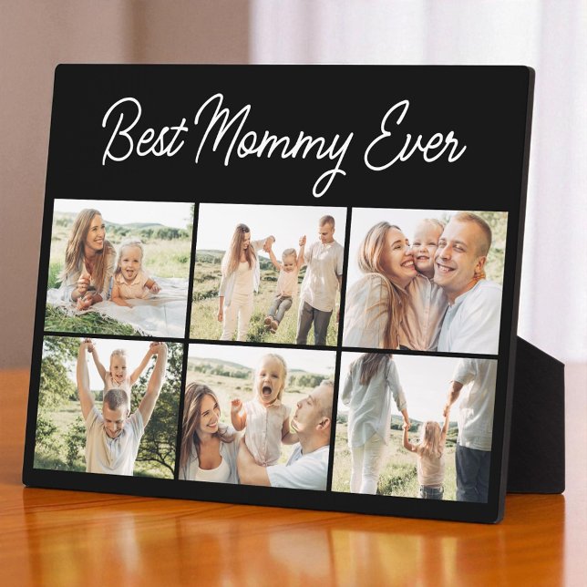Placa Expositora 6 Photo Collage Best Mommy Ever Custom Modern (Subido por el creador)