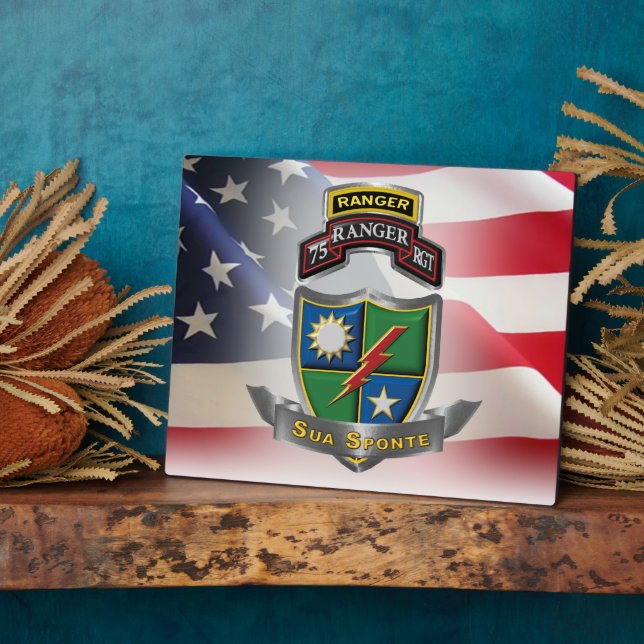 Placa Expositora 75.º Regimiento de Peregrinos (Lado)