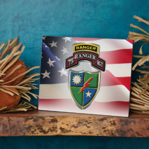 Placa Expositora 75.º Regimiento de Peregrinos