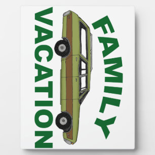 Placa Expositora 80s Family Vacation