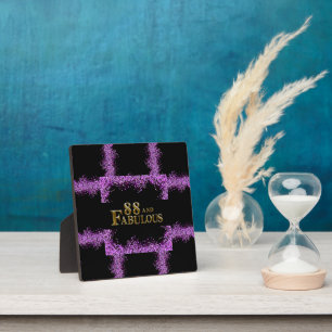 Placa Expositora 88 cumpleaños