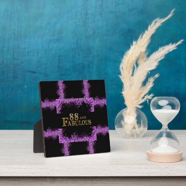 Placa Expositora 88 cumpleaños (in situ)