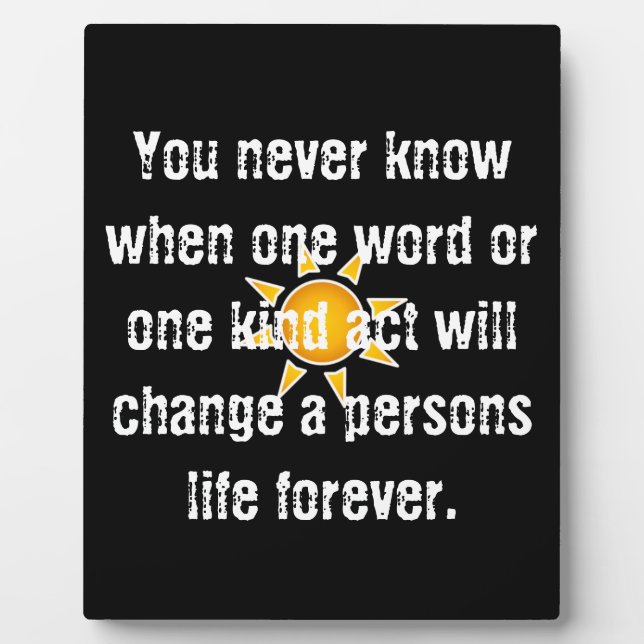 Placa Expositora 8" x 10" con atril (Frente)