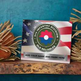 Placa Expositora 9ª División de Infantería