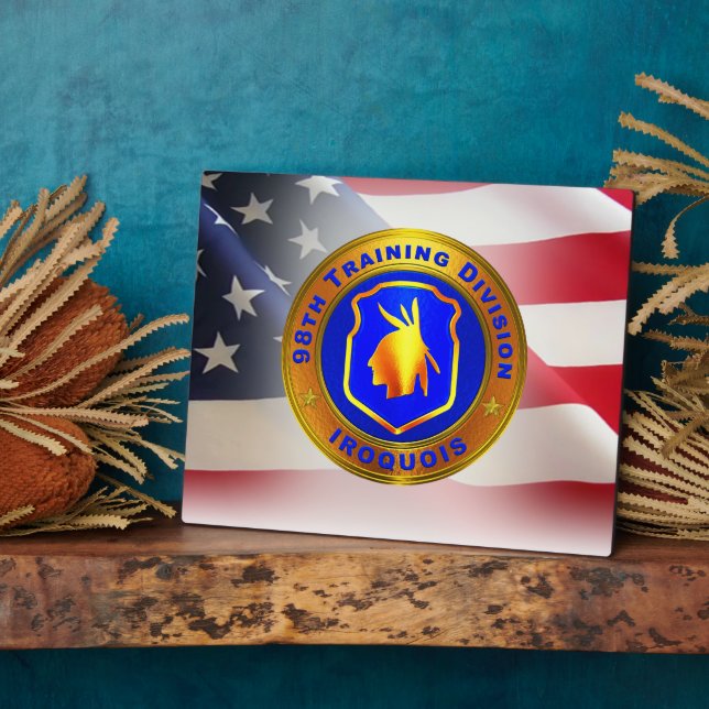 Placa Expositora 98ª División de Formación (Lado)