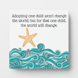 Placa Expositora A esto le importa un pez estrella