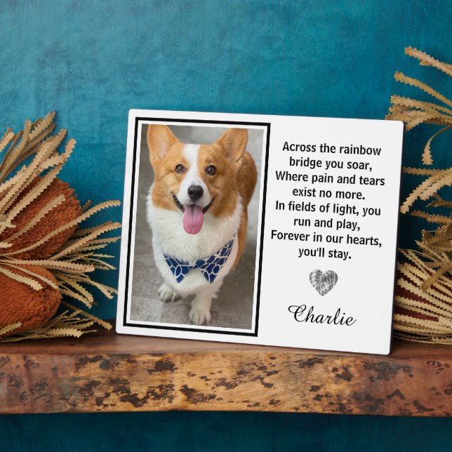 Placa Expositora A lo largo del puente arcoiris Monumento a los per (Lado)