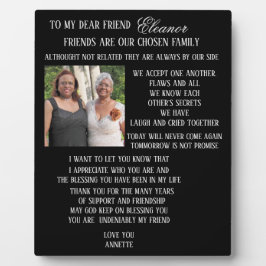 Placa Expositora A mi amigo