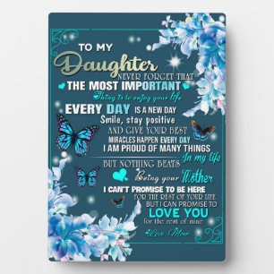 Placa Expositora A Mi Mamá Regalo, Hija Y Mamá, Los Amantes De La M