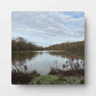 Placa Expositora A peacful lake..