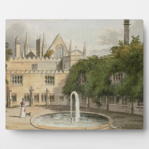 Placa Expositora Abadía de Newstead, de R. Ackermann's (1764-1834) 