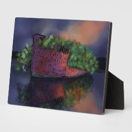 Placa Expositora Abandonado SS Ayrfield Plaque