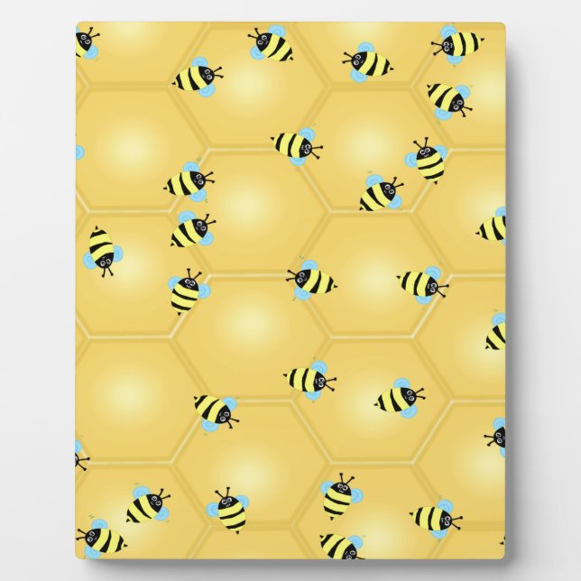 Placa Expositora Abejas zumbando (Frente)