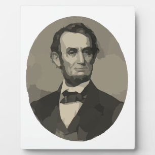 Placa Expositora abraham lincoln