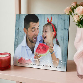 Placa Expositora Abrazos y besos feliz día de San Valentín foto fam