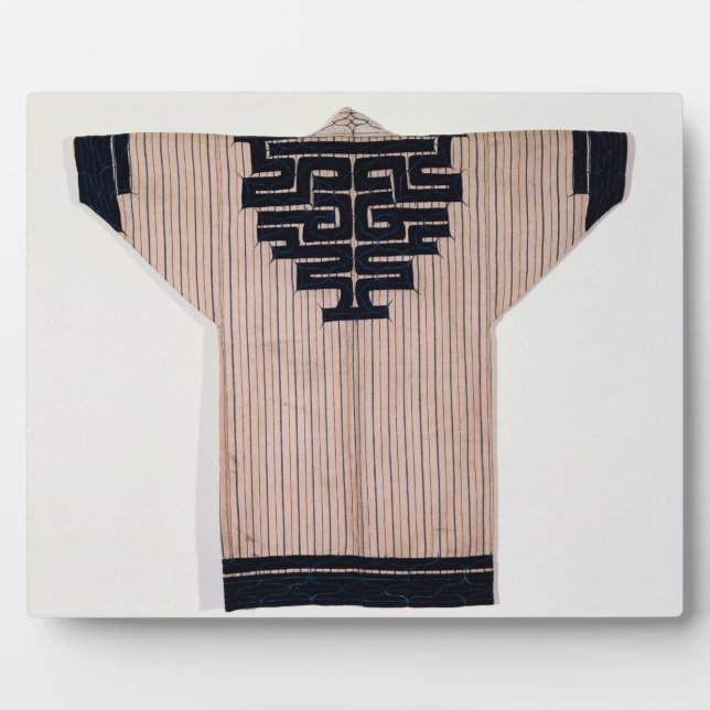 Placa Expositora Abrigo ainu, siglo XIX (Frente)