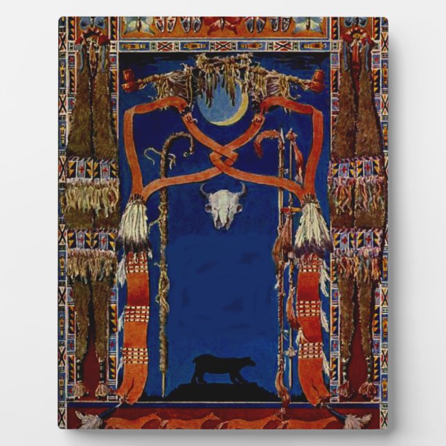 Placa Expositora "Absaroka o Apsarokee" (Frente)