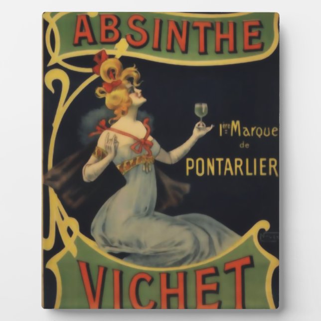 Placa Expositora Absinthe Vichet (Frente)