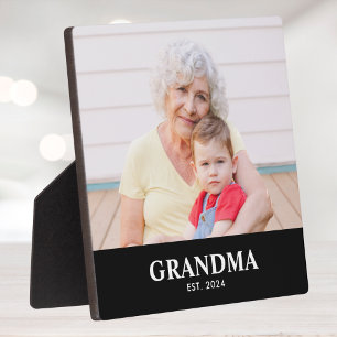 Placa Expositora Abuela Personalizada Establecida Moderna Negrita F