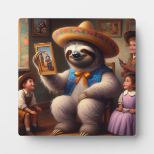 Placa Expositora Abuelo de Sloth